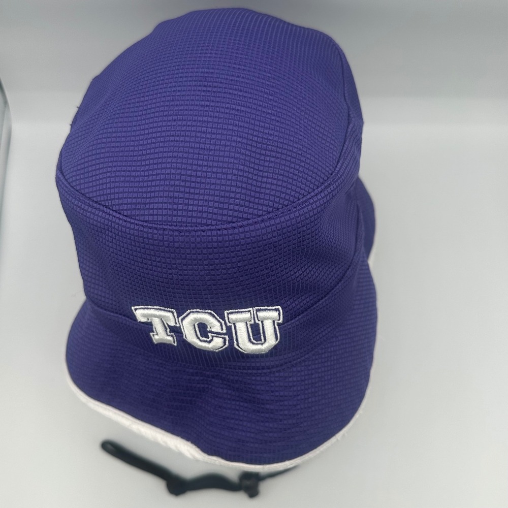 Top of the World Bucket Hat Unisex OS Purple Excellent TCU Horned Frogs Boonie